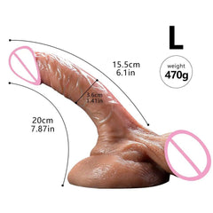 Super Long Realistic Silicone Dildo - Passion Pulse Adult