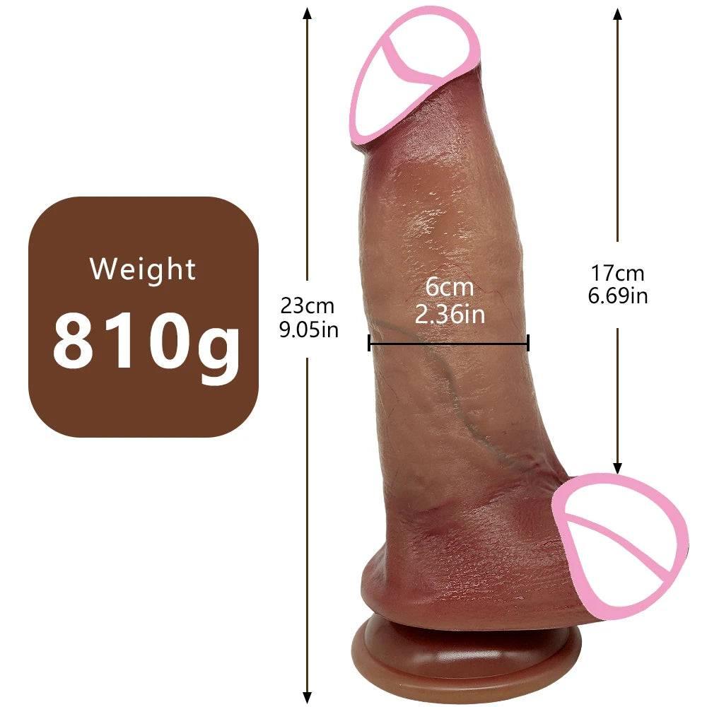 Super Long Realistic Silicone Dildo - Passion Pulse Adult