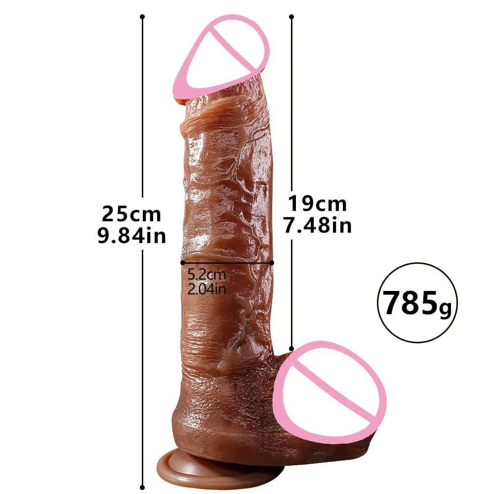 Super Long Realistic Silicone Dildo - Passion Pulse Adult