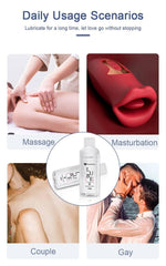 200ML Lubricant for Sex Love Gel Anal Lubricantion Lubricants for Session Oil Water Based Lube Gay Vaginal Ora For Adult Product - Passion Pulse Adult