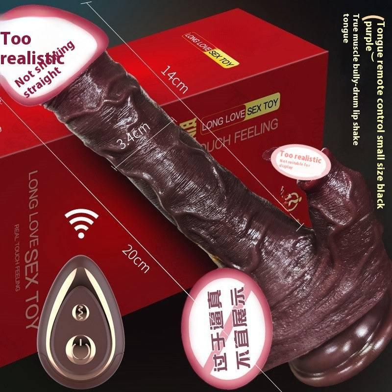 Fully Automatic Heated and Expandable Realistic Dildo - Passion Pulse Adult