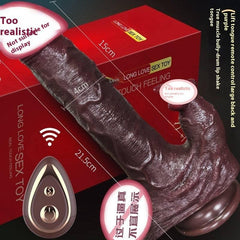 Fully Automatic Heated and Expandable Realistic Dildo - Passion Pulse Adult