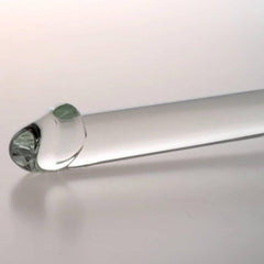 High-Quality Transparent Glass Dildo – Elegant, Durable, and Body-Safe - Passion Pulse Adult