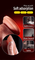 Realistic Penis Automatic Retractable Heated Swing Vibrator with Remote Control Sex Toy for Woman Masturbator Dildo Adult shop - Passion Pulse Adult