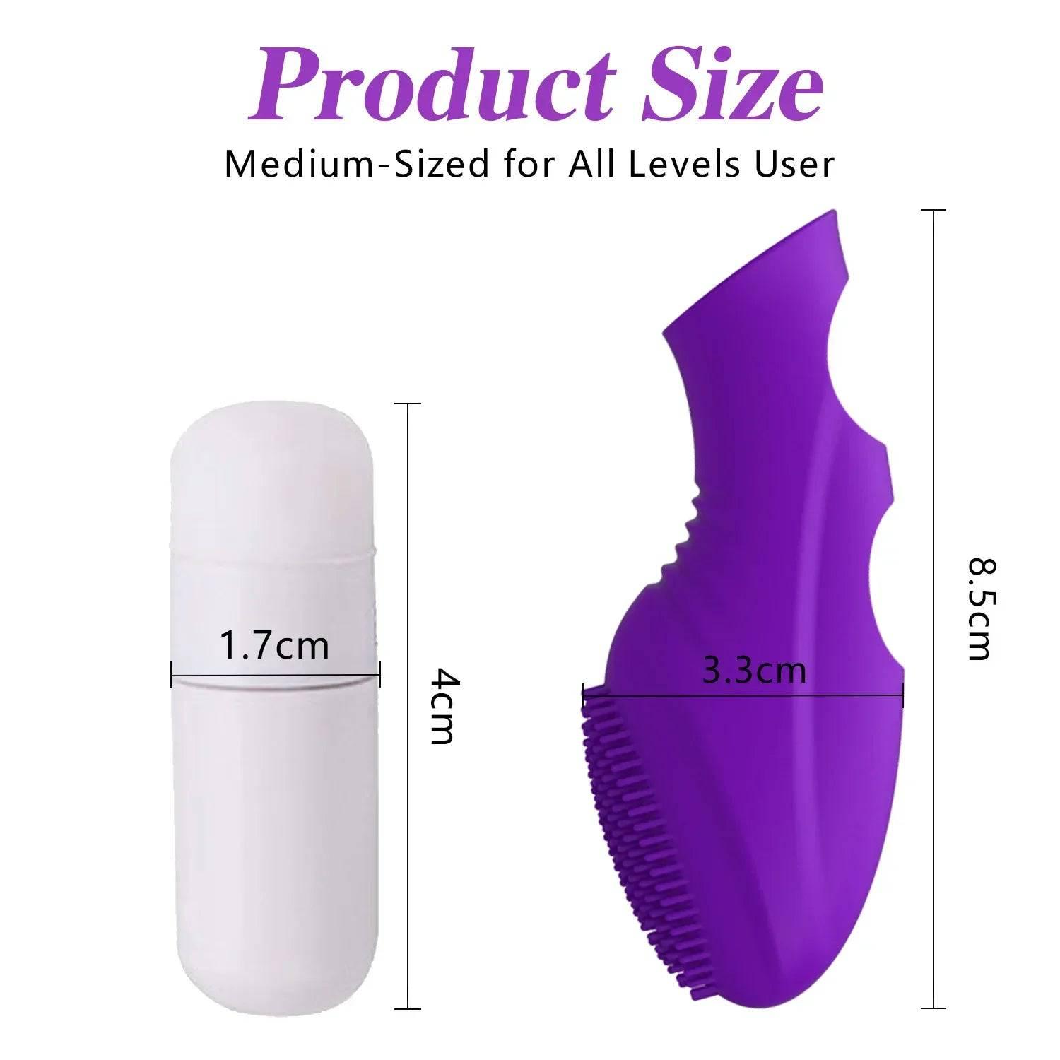 Finger Vibrators for Women G-spot Clit Stimulator Masturbation Massager Lesbian Erotic Vagina Vibradores Sex Toys for Adult - Passion Pulse Adult