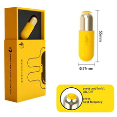 Leten Mute Bullet Vibrator: USB Rechargeable - Passion Pulse Adult