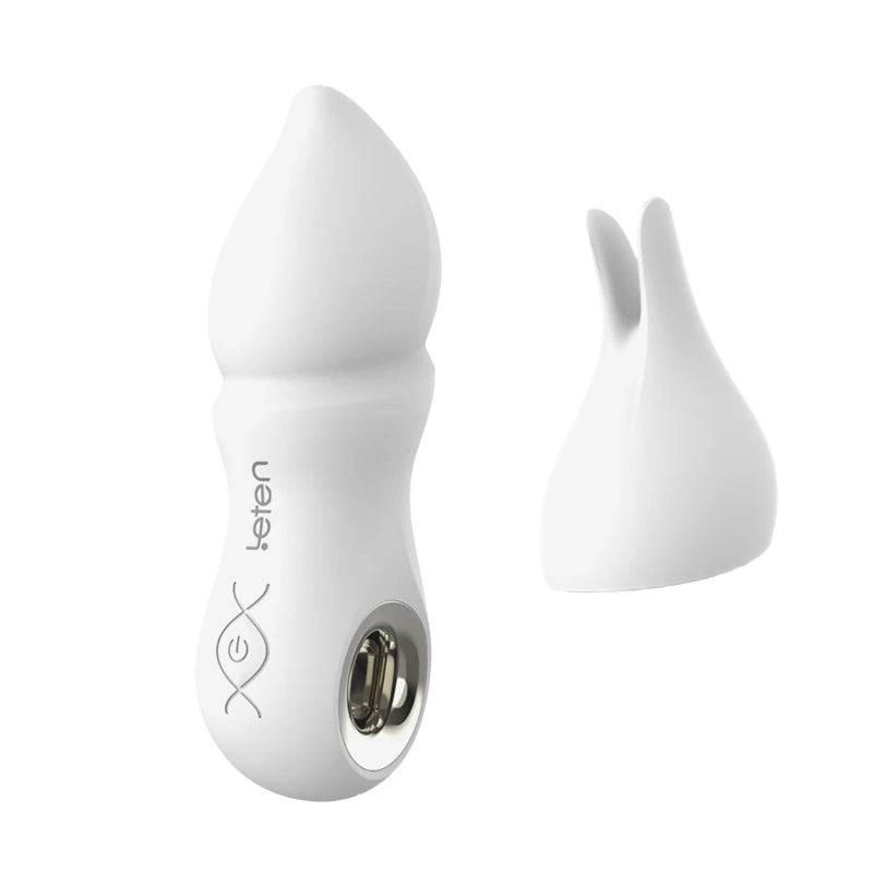 Leten Mute Bullet Vibrator: USB Rechargeable - Passion Pulse Adult