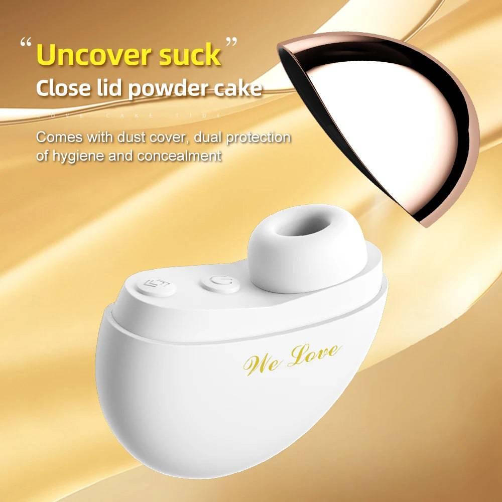 Powerful Sucking Vibrator – Clit & Nipple Vacuum Stimulator - Passion Pulse Adult