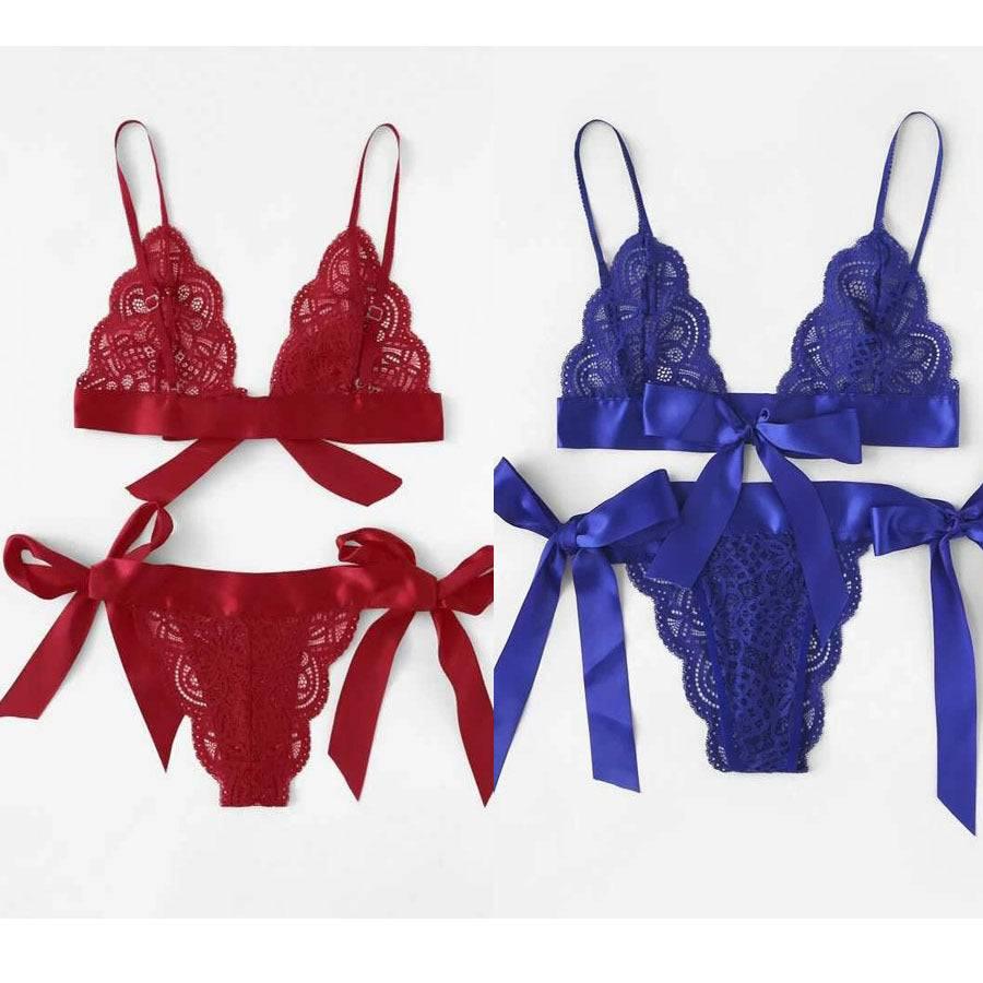 Big Bow Split Lingerie - Passion Pulse Adult