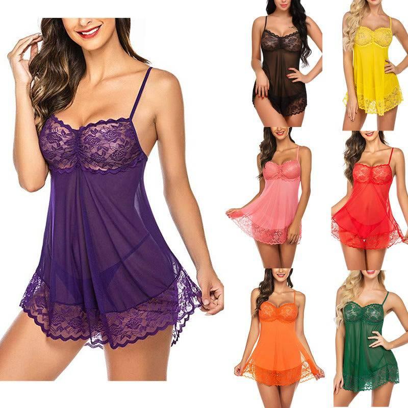 Multi-Color Suspender Pajamas - Passion Pulse Adult