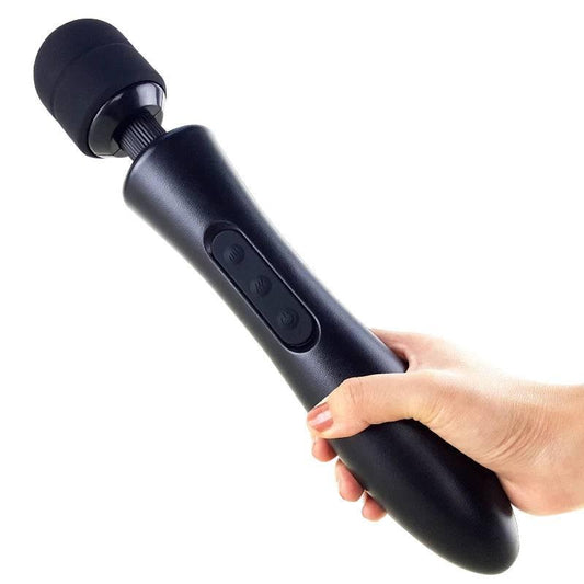 Powerful Magic Wand Vibrator for Women: 20 Modes, G-Spot and Clitoris Stimulator, USB Charging - Adult Sex Toy - Passion Pulse Adult