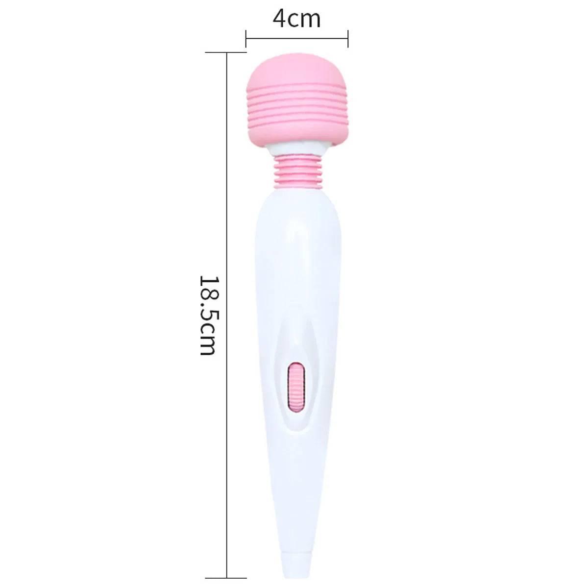 USB Rechargeable Wired Massage Vibrator - Passion Pulse Adult
