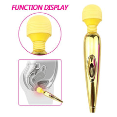 Wireless Magic Wand Vibrator - Passion Pulse Adult