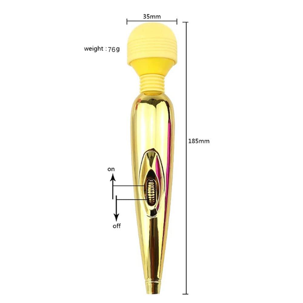 Wireless Magic Wand Vibrator - Passion Pulse Adult