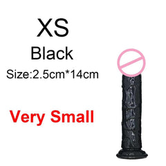 Transparent Jelly Dildo – Large Suction Cup Dildo in 5 Colors for Anal & Vaginal Play - Passion Pulse Adult