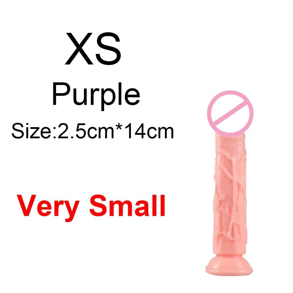 Transparent Jelly Dildo – Large Suction Cup Dildo in 5 Colors for Anal & Vaginal Play - Passion Pulse Adult