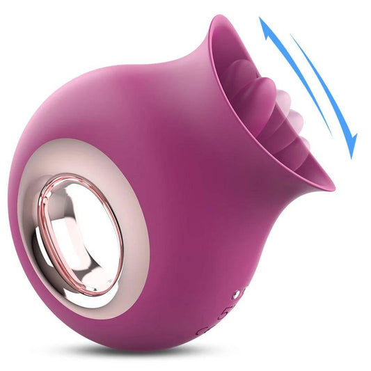 G-Spot & Clitoral Vibrator – Oral Tongue & Nipple Stimulator for Women - Passion Pulse Adult