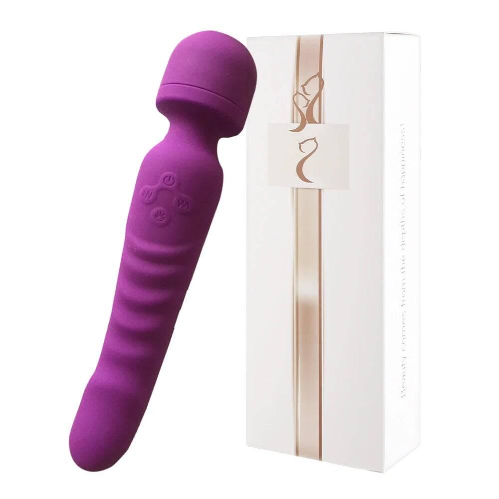 Powerful AV Magic Wand Vibrator – G-Spot & Clitoral Massager for Women - Passion Pulse Adult