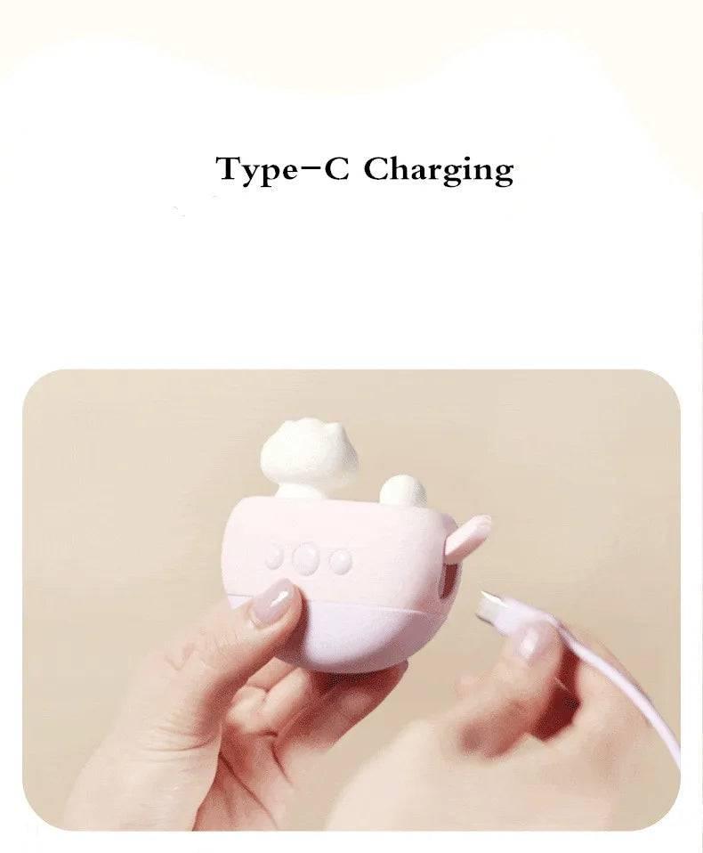 Mini Cat Multifunctional Vibrator - Passion Pulse Adult