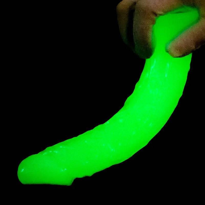 Luminous Realistic Dildo – S/M/L/XL/XXL Sizes with Suction Cup for Women & Couples - Passion Pulse Adult
