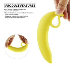 REALISTIC BANANA Dildo | 10" Flexible Silicone for Intimate Play - Passion Pulse Adult