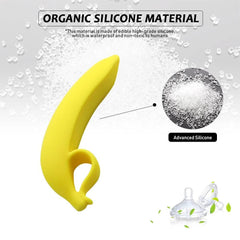 REALISTIC BANANA Dildo | 10" Flexible Silicone for Intimate Play - Passion Pulse Adult