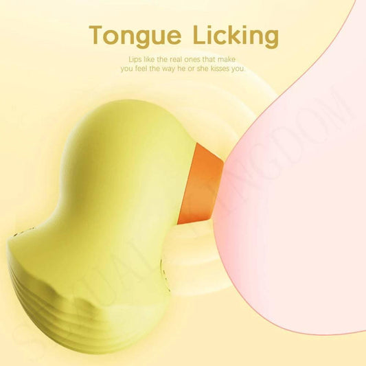 Duck-Shaped Sucking Vibrator - Passion Pulse Adult