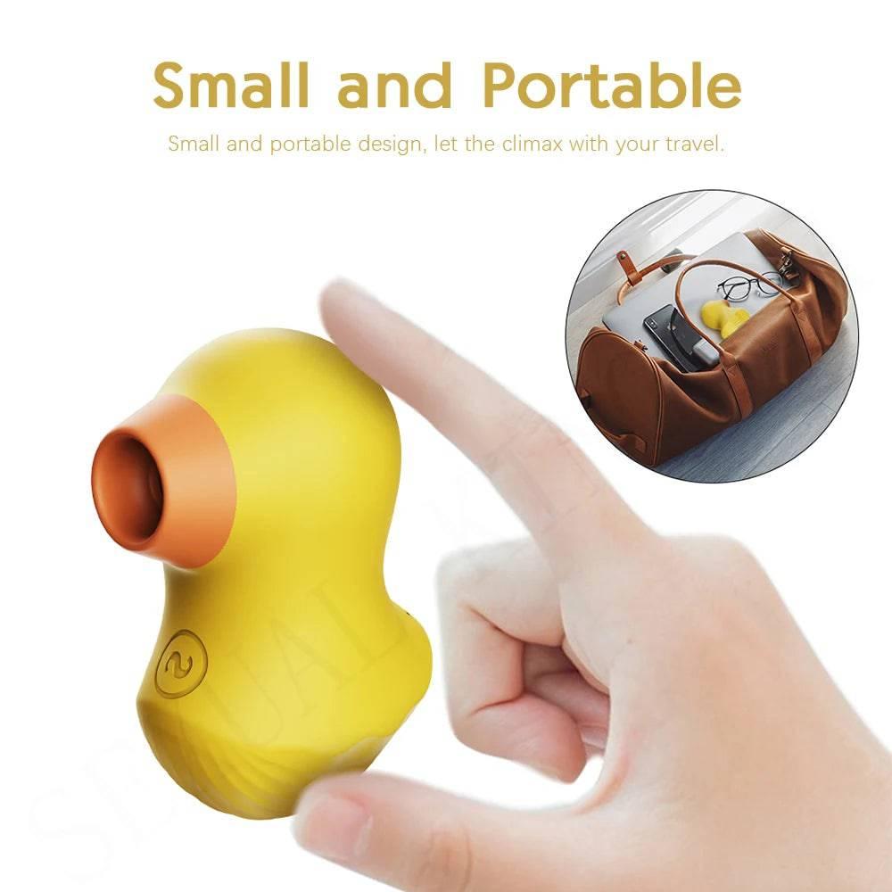Duck-Shaped Sucking Vibrator - Passion Pulse Adult