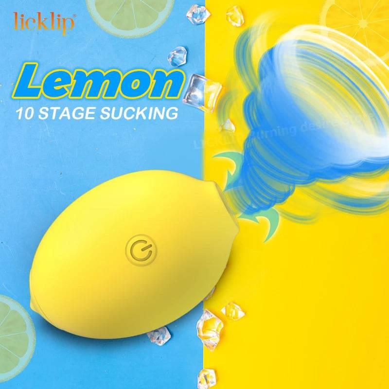 LICKLIP Lemon Clit Sucking Vibrator - Passion Pulse Adult