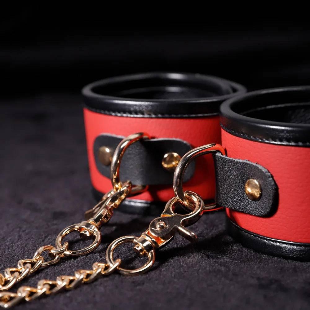 Yeain Sex Toy Luxury Ankles Cuffs BDSM Bondage Bed Games Adult Games Erotic Sex Toys For Woman Couples 18 Couple Games for Sex - Passion Pulse Adult