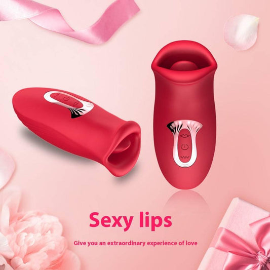 Multi-frequency Tongue Licking Clitoral Vibrator - Passion Pulse Adult