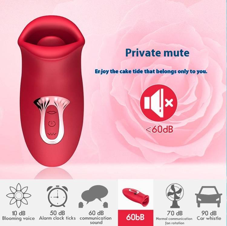 Multi-frequency Tongue Licking Clitoral Vibrator - Passion Pulse Adult