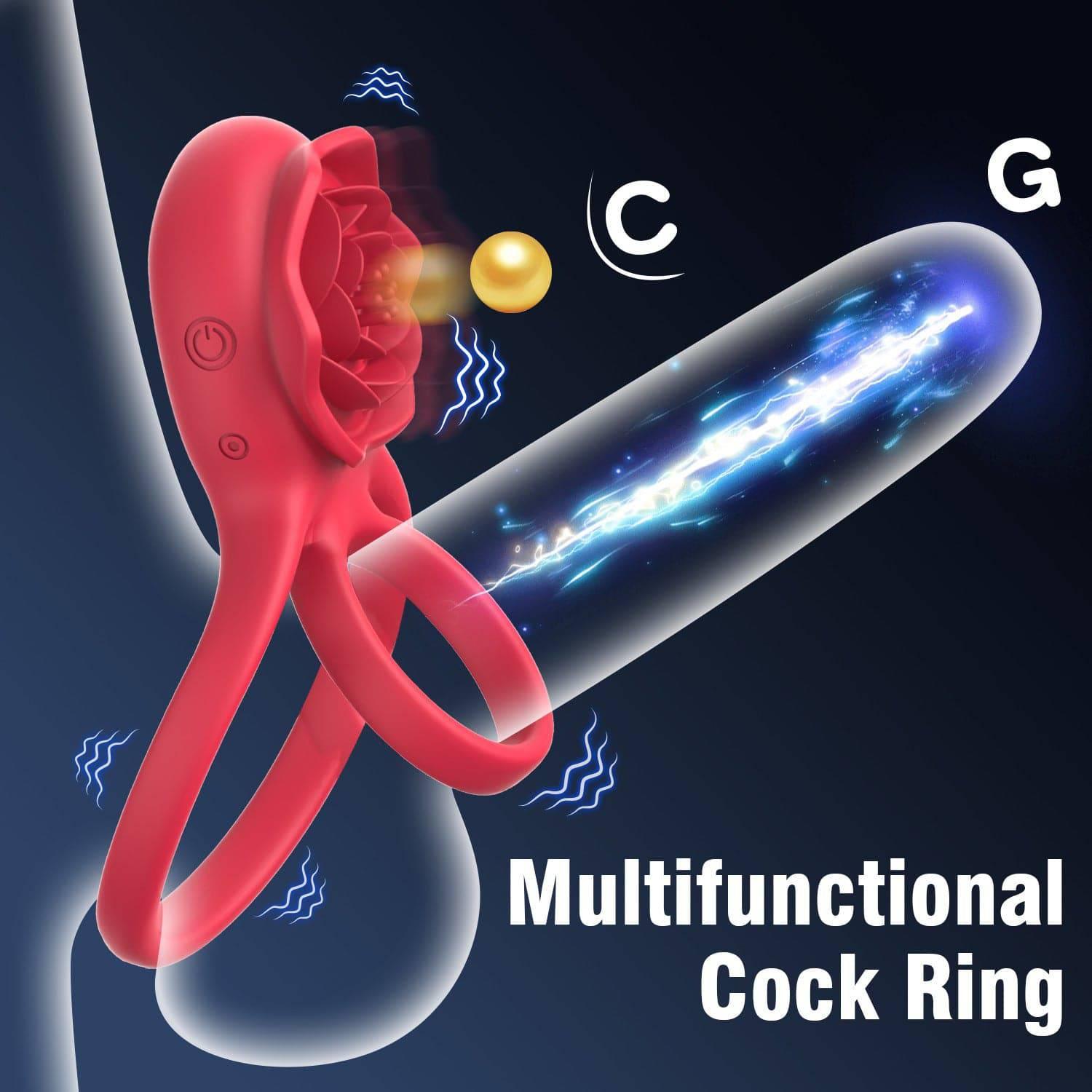 Vibrating Cock Ring - Passion Pulse Adult