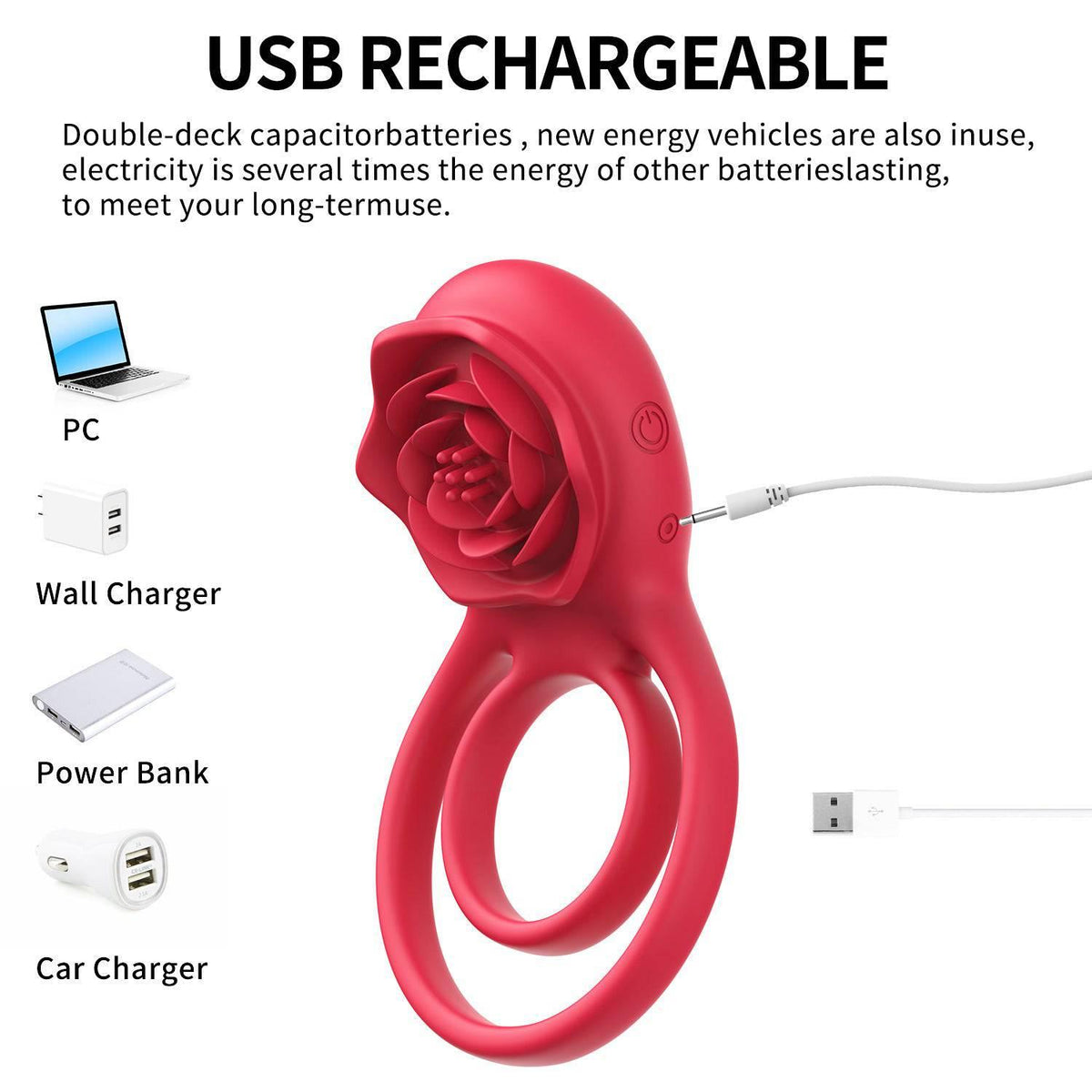 Vibrating Cock Ring - Passion Pulse Adult
