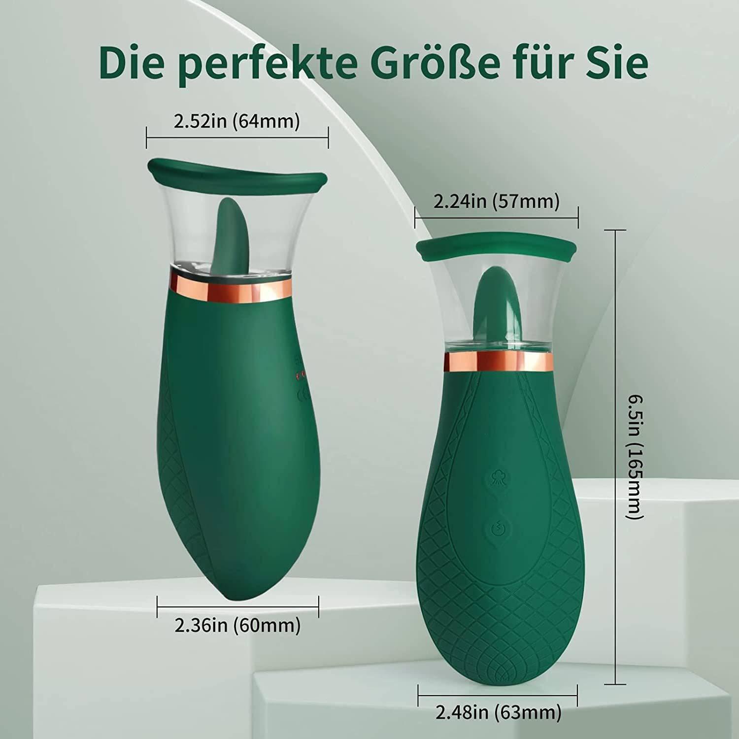 Saugen Sweet Tongue Licking Clitoral Vibrator - Passion Pulse Adult