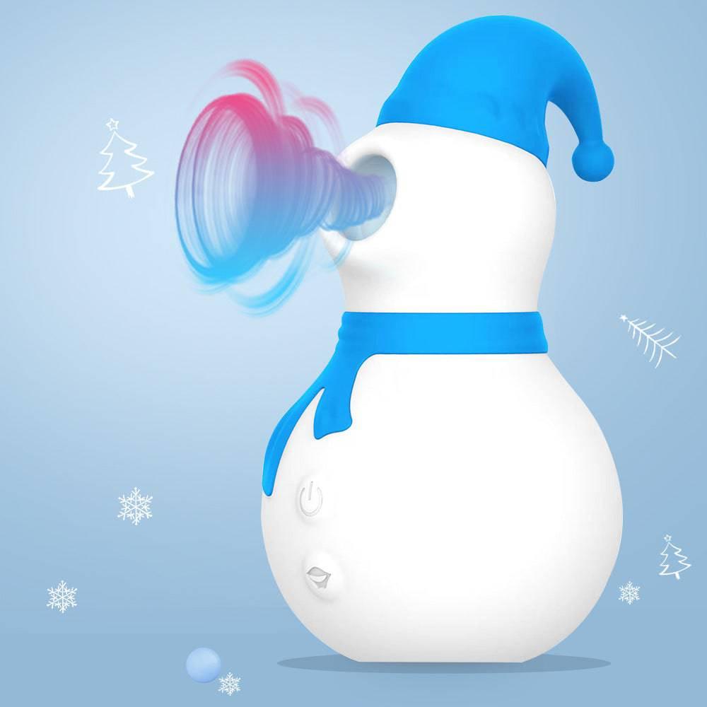 Christmas Snowman Rechargeable Electric Clitoral Vibrator - Passion Pulse Adult