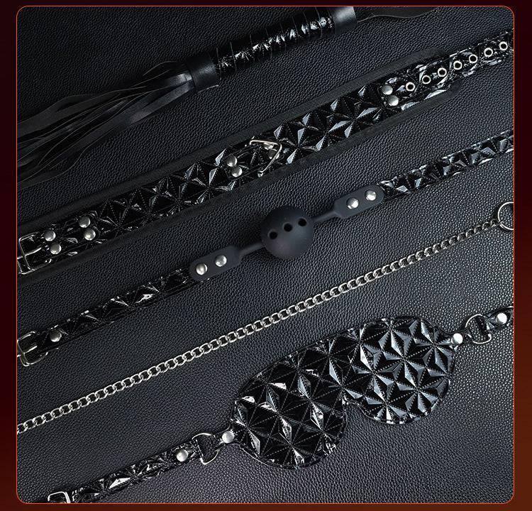 SM Eight-Piece Bondage Kit - Passion Pulse Adult