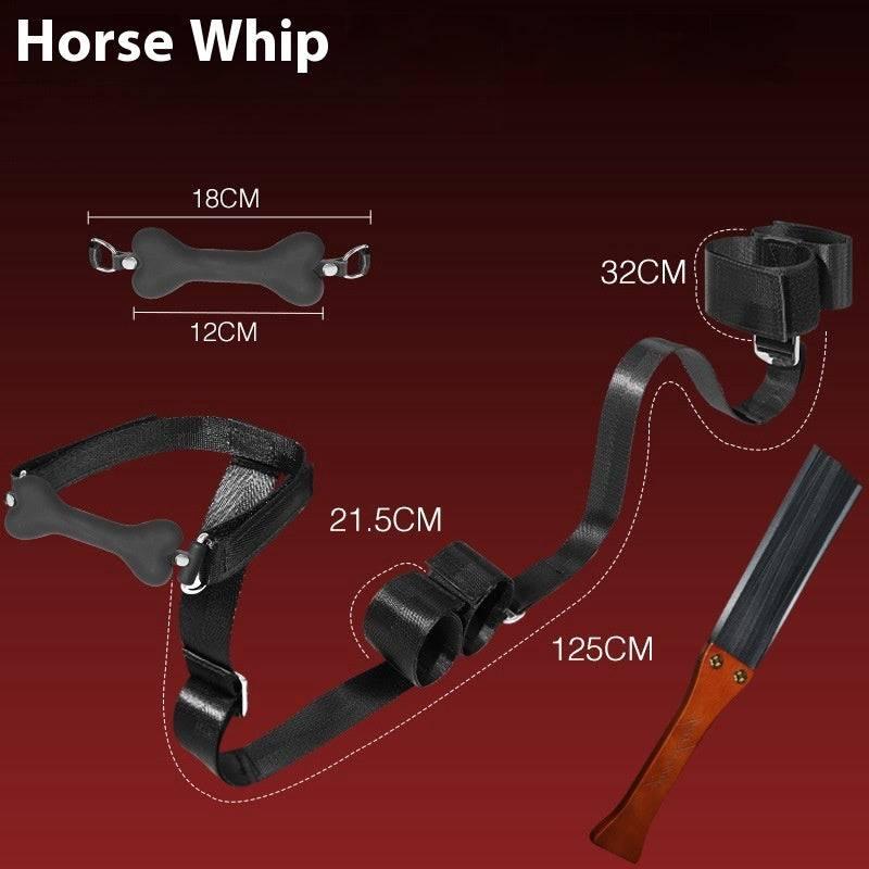 SM Kit: Clamps, Handcuffs, Oral Balls - Passion Pulse Adult