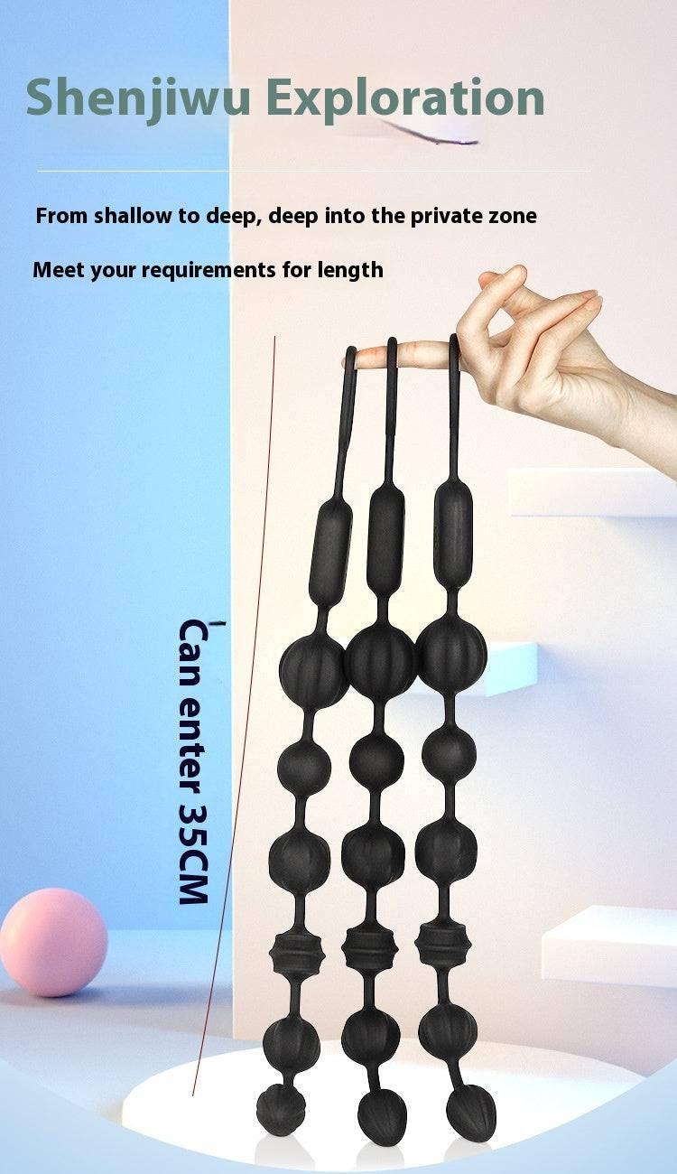 Unique Shape Beaded Anal Plug - Passion Pulse Adult