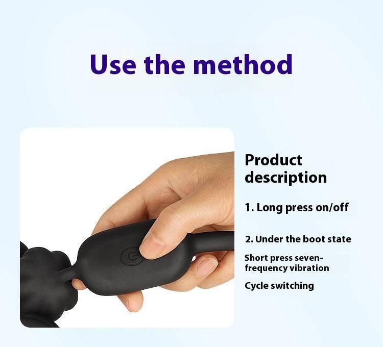 Unique Shape Beaded Anal Plug - Passion Pulse Adult