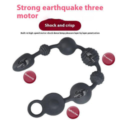 Unique Shape Beaded Anal Plug - Passion Pulse Adult