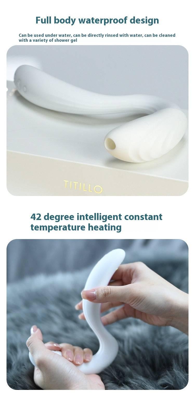 Heated and bendable massage vibrator for women - Passion Pulse Adult