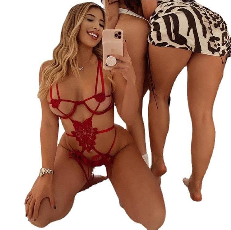 Bow Decoration Lingerie - Passion Pulse Adult