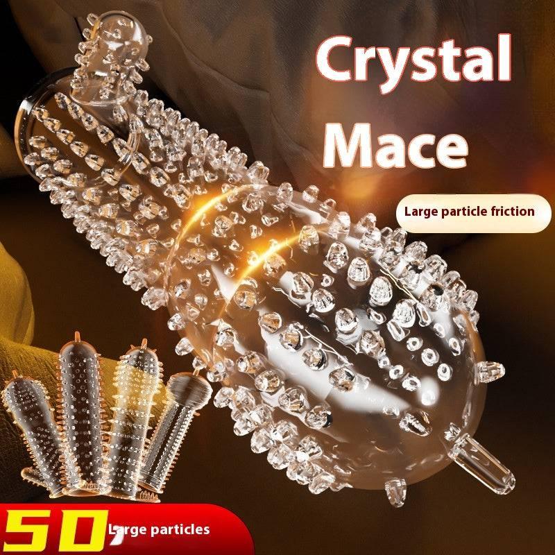 Crystal Wolf Tooth Penis Sleeve - Passion Pulse Adult