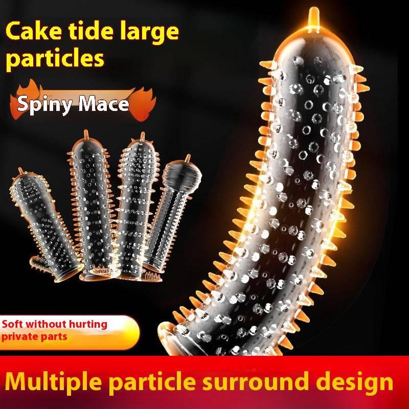 Crystal Wolf Tooth Penis Sleeve - Passion Pulse Adult