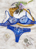 Conjunto de ropa interior de encaje ultrafino
